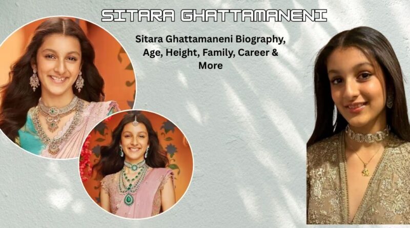 Sitara Ghattamaneni